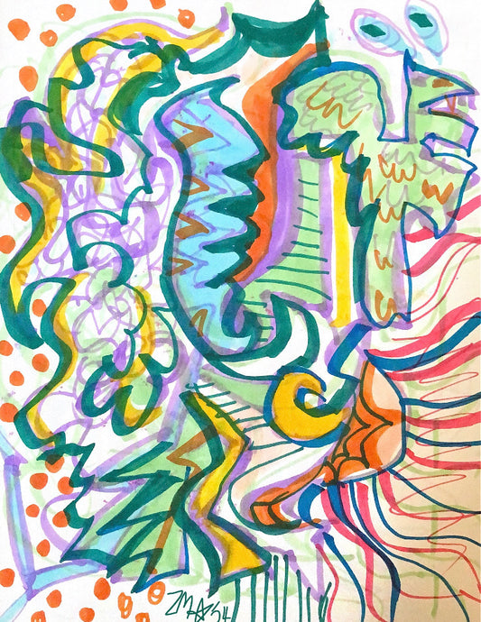 Rainbow Chicken Dance Party
